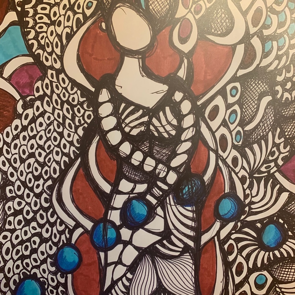Duality- a print of my original painting.